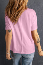 Load image into Gallery viewer, Star Round Neck Short Sleeve T-Shirt