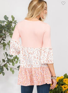 Here For You Floral Top
